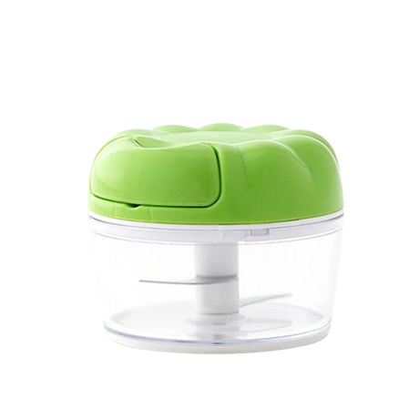 Carvallo | Manuell vitlöks- och grönsakshackare | Multifunktionell kökshjälpare | 7 × 9 cm | Rostfria stålblad Carvallo