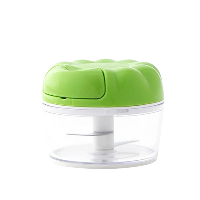 Carvallo | Manuell vitlöks- och grönsakshackare | Multifunktionell kökshjälpare | 7 × 9 cm | Rostfria stålblad Carvallo