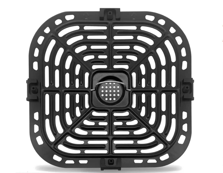 Carvallo Ersatz-grillpanna för varmluftsfritös | Non-stick & diskmaskinssäker | I olika storlekar | För pommes frites, kött & grönsaker Carvallo