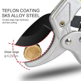 Carvallo trädgårdssax SK5 | Ergonomisk & titanbelagd | För fruktskörd & precis beskärning | 20 cm Carvallo