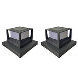 Carvallo DuoLight Solar-pollux LED | IP54 vattentät | Vit & varmvit | För staket, terrass & trädgårdspollux Carvallo