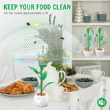 Carvallo Fluganpassningsbordfläkt | USB & Batteridrift | 3 Designer att välja mellan | För picknick, BBQ & utomhus Carvallo