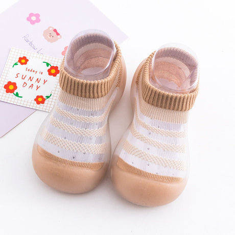 Babyskor i mesh-Kids-Hemnix-Brun-0-6 månader-Hemnix