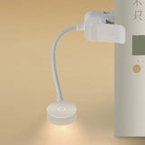 Carvallo LED boklampa med klipp | 3 ljusfärger | Steglöst dimbar | Flexibel hals | USB & batteridriven Carvallo