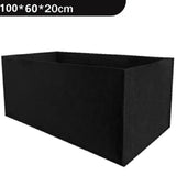 Carvallo Växtväska | Rektangulär växtpåse av nonwoven-material | Med handtag och dränering | För grönsaker, blommor och örter Carvallo