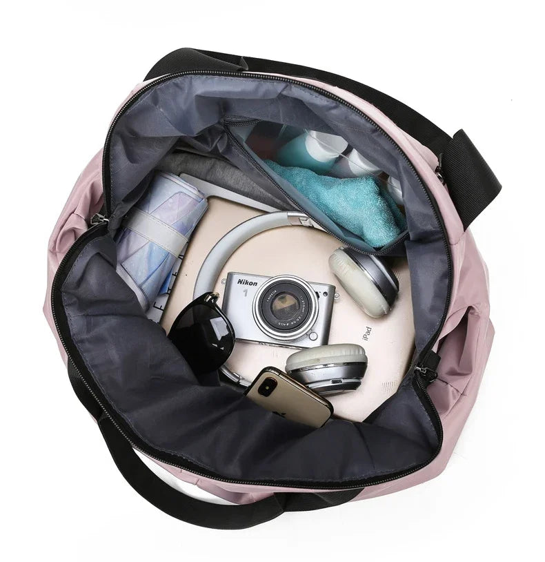 Carvallo Valtiva FlexiBag | Stort volym | Vattentät & Multifunktionell | För fitness, resor & weekendresor Carvallo