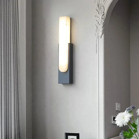 LuxaStyle - Modern nordisk LED vägglampa för vardagsrum och hall Carvallo