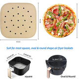 Carvallo-Papper Crispina | 100 styck | Non-stick & värmebeständig | Fyrkantig & perforerad Carvallo