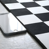 Halvkrets dörrmatta – Halkfri och dekorativ | För inomhus- och utomhusbruk, hall och vardagsrum Carvallo