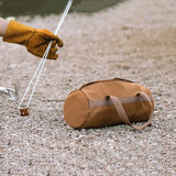 Carvallo Pro | Stort kapacitet | Robust tältspike-väska | Andningsbart canvas Carvallo