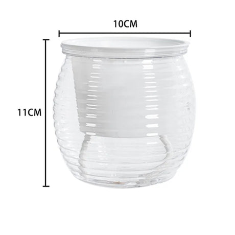 Carvallo Hydroponisk Blomkruka | Självbevattnande & Modern | För Inomhusväxter | 3-pack Carvallo