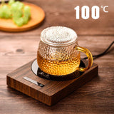 Royaleva Cup Heater Mug Warmer – 5-Temperatur Kaffe & Te Värmeplatta för Skrivbord & Kontor Carvallo