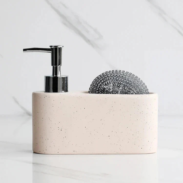 Carvallo – Tvålbehållare med inbyggd svampsupport för ultimata bekvämlighet Carvallo