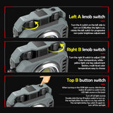 Carvallo Arbetslampa LED 1500 Lumen | Återuppladdningsbar & Magnetisk | Steglös Dimbar | IP66 Vattentät Carvallo