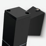 Casen - Utomhus Modern Vattentät Upp/Ner Vägglampa Svart Carvallo