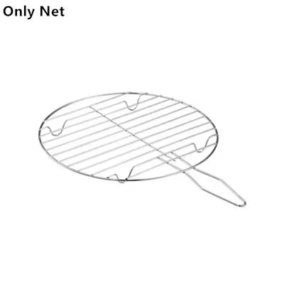 Carvallo Grill Rökfri Grillpanna | Non-stick & Rostfritt stål | För Gas-, El- & Keramikspisar | Ø 30 cm Carvallo