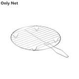 Carvallo Grill Rökfri Grillpanna | Non-stick & Rostfritt stål | För Gas-, El- & Keramikspisar | Ø 30 cm Carvallo