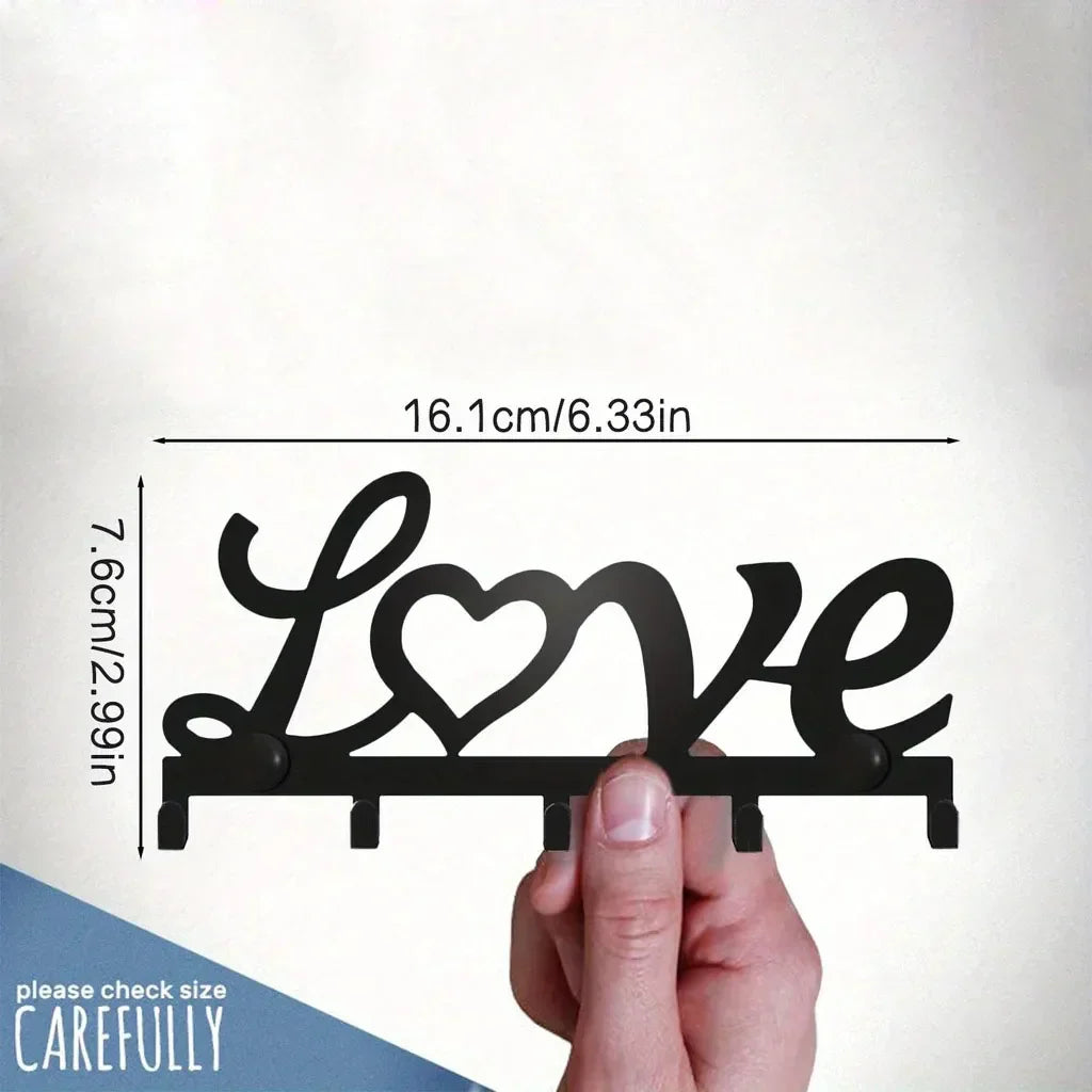 Elegant Väggmonterad Nyckelhållare - En Stilren Lösning för Nycklar och Tillbehör Carvallo