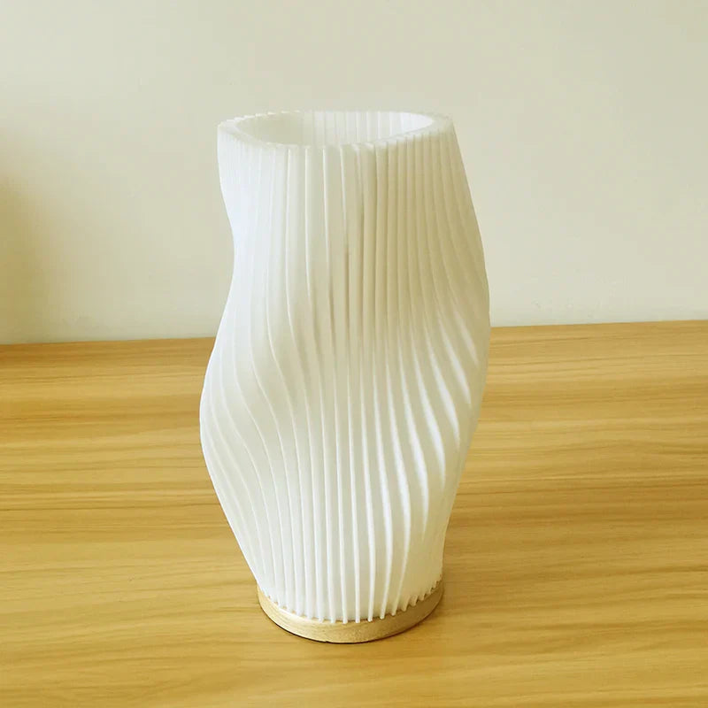 3D Utskriven Skrivbordslampa – Stilig Bordslampa för Sovrum, Kafé eller Studieområde Carvallo