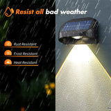 Carvallo Vägglampa AURAVIA ColorBeam | 8 färger & 3 lägen | Vattentålig IP54 | Carvallo utomhusbelysning för trädgård, staket & terrass Carvallo