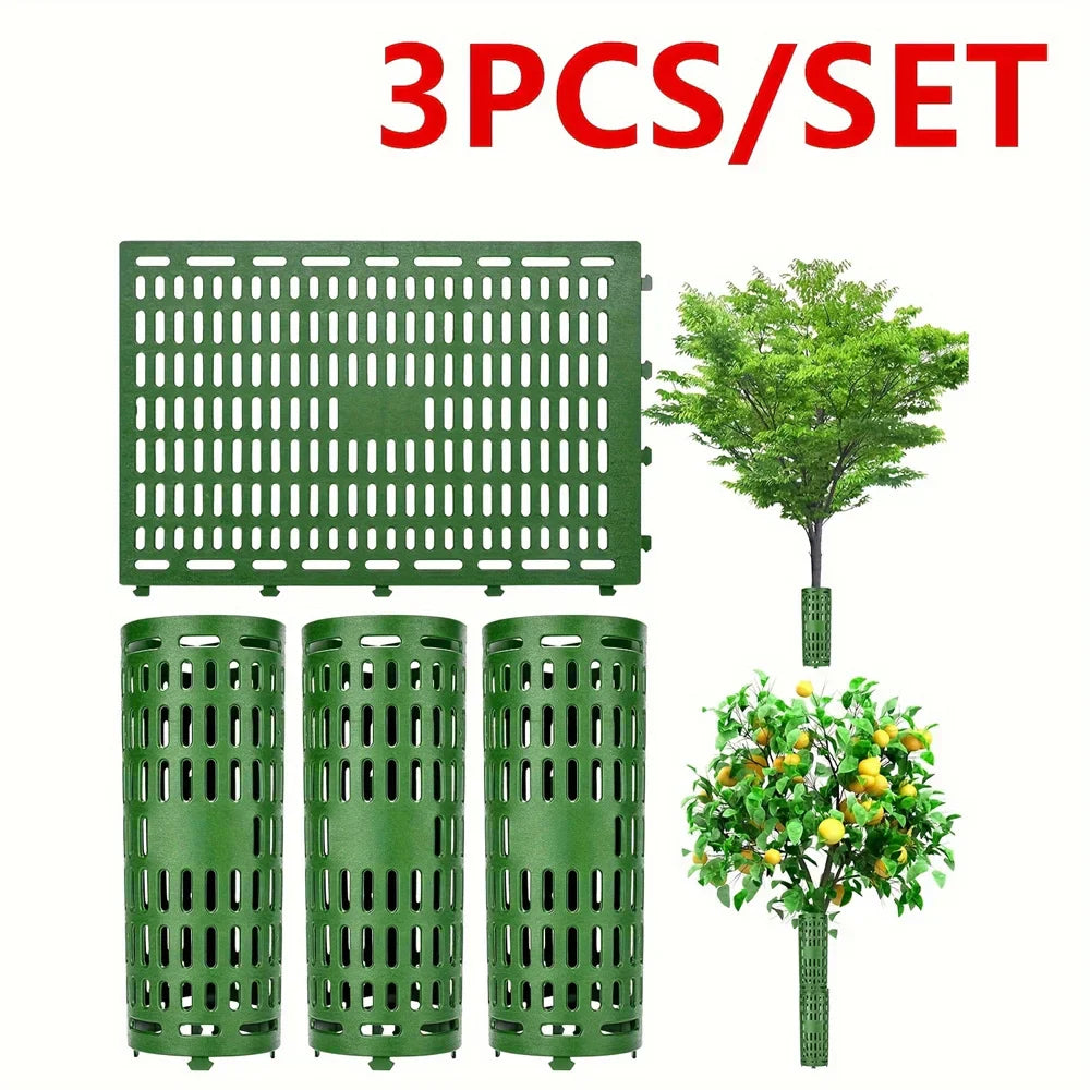 Carvallo StammProtektor Stammskydd Manschett | Kan anpassas & Återanvändbar | Skydd mot barkskador från gräsklippare & gnagare Carvallo