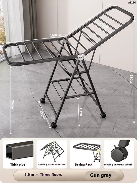 Smart Torkställning - För en effektiv och platsbesparande tvärrutin Carvallo