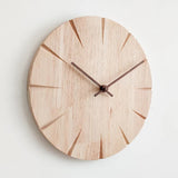 ScandiTick - Modern minimalist wall clock with sleek and elegant design for any interior Carvallo