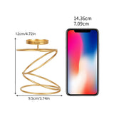 Elegant Spiral Ljusställ – För ett Mysigt och Stilig Hem Carvallo