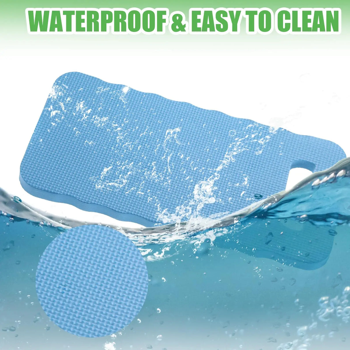 Carvallo FlexiComfort ProPad | EVA-skumgummi | Knä- & arbetsunderlag för trädgård, yoga, fitness & hushåll | 39×17×1,5 cm Carvallo