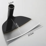 Carvallo Handhacka utan skaft | Högkvalitativ ogräshacka av kolstål | För rensning, jordlossa och grönsaksodling – Olika storlekar Carvallo