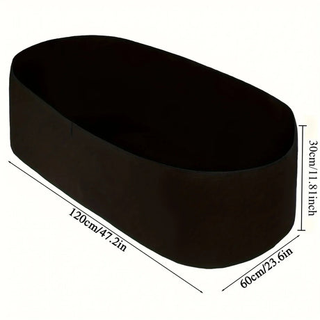 Carvallo FlexiBed Höjdplanteringspåse av ventilativt nonwoven-material | Rektangulär & upphöjd | För örter, blommor & grönsaker | Återanvändbar Carvallo