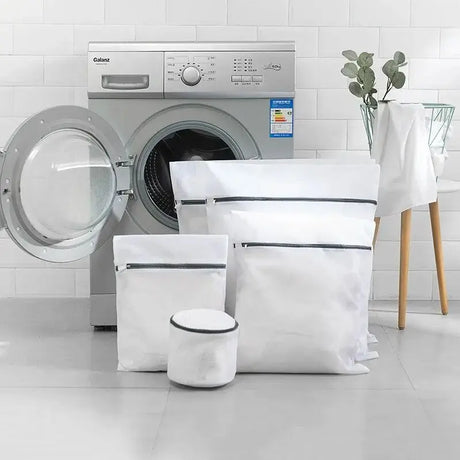 Carvallo-Set CareMesh Deluxe | Fin tvättpåse med dragkedja | Skydd för BH:ar, underkläder & fin tvätt Carvallo