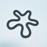 Carvallo-underlägg HexaGrip | Geometrisk design | Värmebeständig & halkfri | 16,5 cm | För grytor, koppar & skålar Carvallo