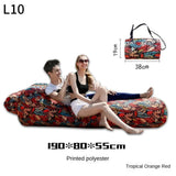 Carvallo AirLounge Uppblåsbart Utomhus-soffa & Luft-säng 190 × 90 × 40 cm – bärbar & vattentät Carvallo