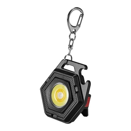 Carvallo Mini LED Campinglampa | USB-C Uppladdningsbar | COB-Arbetslampa med magnetfot | 7 Ljuslägen & IP64 Vattenskydd Carvallo