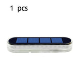 Carvallo-trappbelysning LumaStep | IP68 Vattentät | 30 LEDs | Varm-/Kallvit/Blå | För Terrass, Staket & Utomhus Carvallo