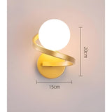 NordicLuxe Vägglampa – Modern Spiral Vägglampa för Ditt Hem Carvallo