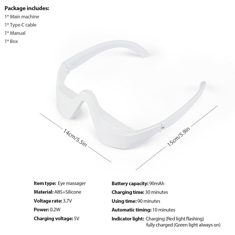 Ögon Röd Ljus Terapi - Minska Fina Linjer och Rynkor Carvallo