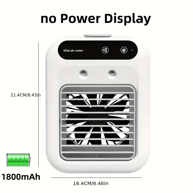 Mini USB Luftkylare Fläkt med Vattentank och Sprayfunktion Carvallo