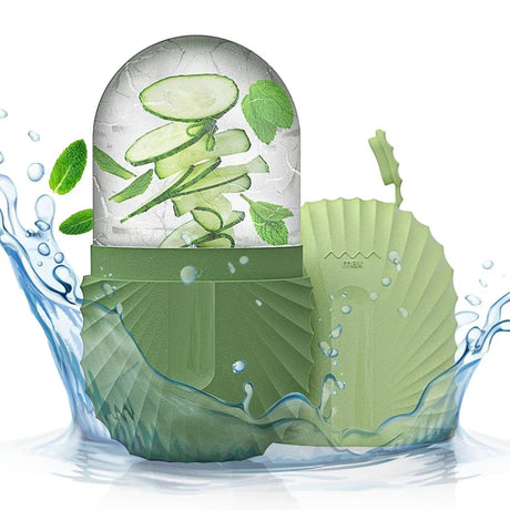 Carvallo-Eisroller FrostiGlow | Återanvändbar & BPA-fri | För strålande hud & mindre svullnad Carvallo