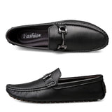 Mockasiner i läder med andningsförmåga för män-Shoes for Men-Hemnix-Hemnix