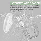 Carvallo MiniPro 400 Elektrisk vitlök- & grönsakskniv 400 ml | 6 rostfria blad | USB-laddning | Vattentät & Bärbar Carvallo