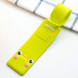 Carvallo Koffertag av silikon med djurmotiv | Adressetikett för resor och bagage | Boardingtag för väskor och resväskor Carvallo