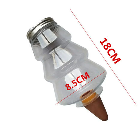 Carvallo Bewässerungssystem AquaPet GardenCare | Droppbevattning för rum- och trädgårdsväxter | 500ml | Älg, Träd & Björn Design Carvallo