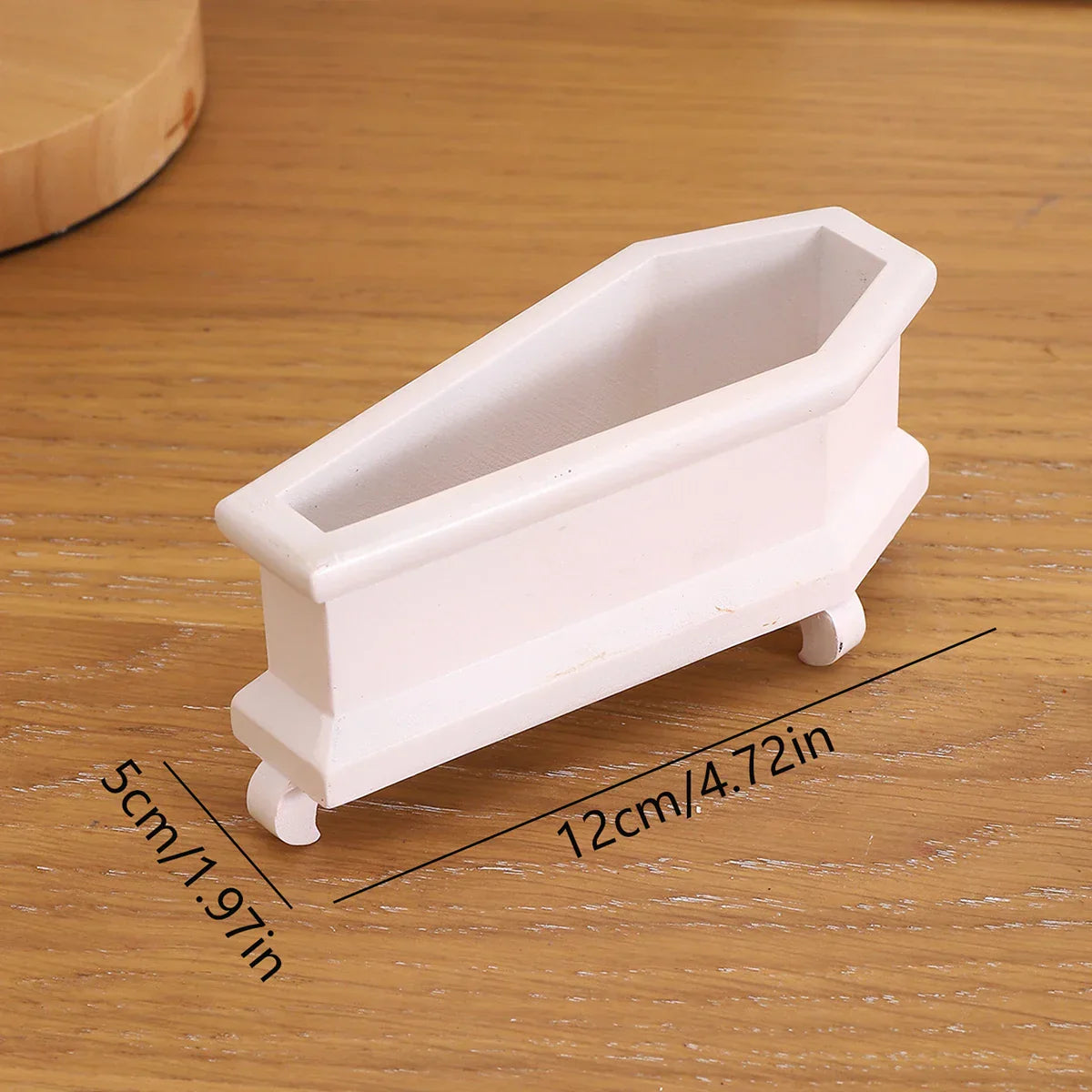 Spöklik kista-kruka – Mini dekorativ kruka för suckulenter och kuslig inredning MILA Sverige