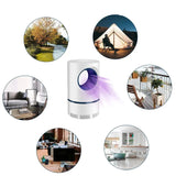 NightGuard – Elektrisk myggdödare med 365 nm ljus och ljudlös vakuumteknik Carvallo