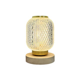 CrystalGlow - Lyxig Kristall Tafellampa med LED Belysning Carvallo