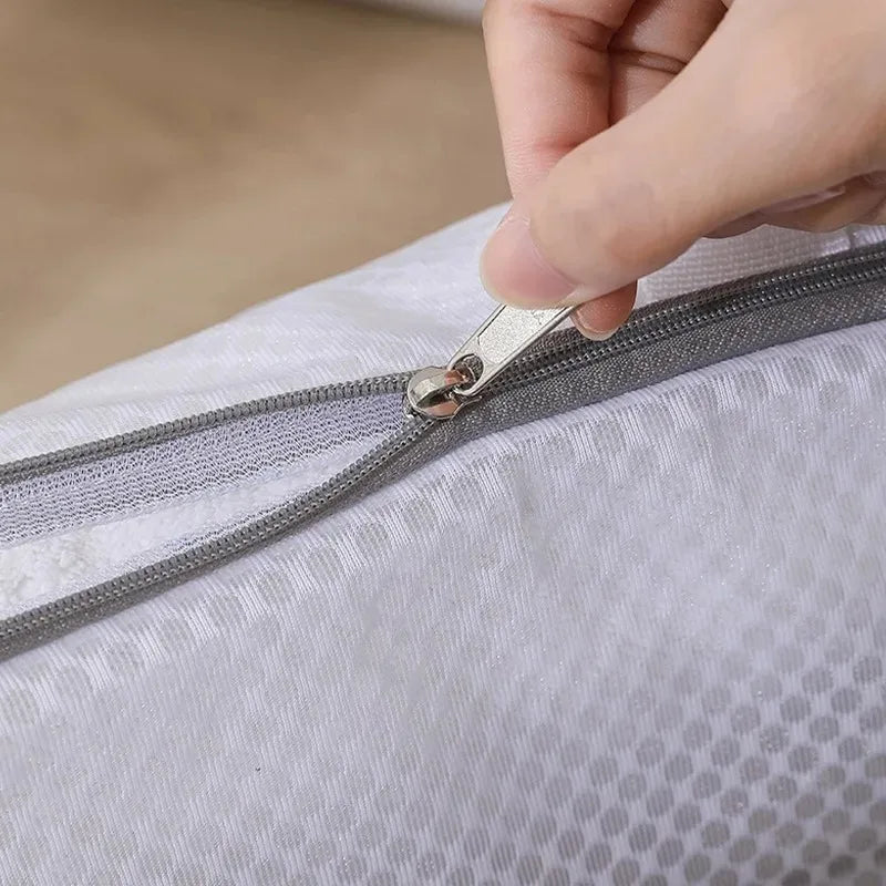 Carvallo tvättskydds påse set | Återanvändbar & Rivfast | För underkläder, bh:ar, strumpor & fin tvätt | 4 storlekar Carvallo