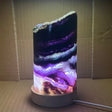RainbowGlow – Fluorite table lamp with enchanting light effects for a calming atmosphere Carvallo