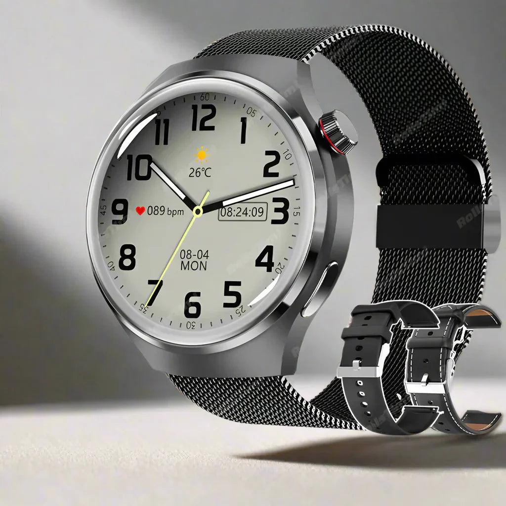 Luxora Pro 2025 Smartwatch – Avancerad Hälsa & Fitness Tracker Carvallo